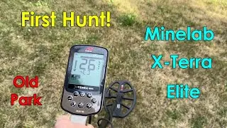 Metal Detecting - Minelab X-TERRA Elite - First Hunt!