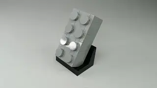 Lego 6346102 Buildable 2x4 Teal Brick Speed Build ASMR