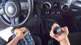 Как быстро снять ручки переключения передач с Jeep JK Wrangler с механической коробкой передач