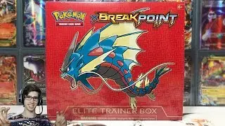 Opening an AMAZING Pokemon XY BREAKpoint Mega Gyarados Elite Trainer Box! - 