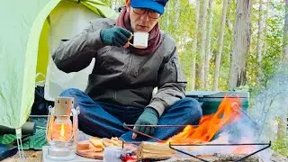 ソロキャンプVlog #167 焚き火とコーヒーで迎える、冬の朝