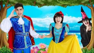 O CASAMENTO DA PRINCESA BRANCA DE NEVE | Mileninha Finge Brincar de Princesa