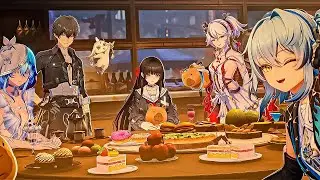 Wuthering Waves 2.8 Cutscene &ndash; Chisa Party | Without Watermark