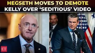 'Enough of reckless misconduct!&rsquo;: Hegseth moves to demote Sen. Kelly over &lsquo;seditious&rsquo; military video