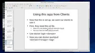 Docker Private Image Repository Clients