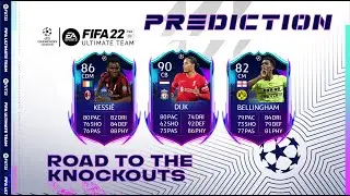 FIFA 22: Predictions Road To The Knockouts #RTTK Uefa Champions League and Europa League
