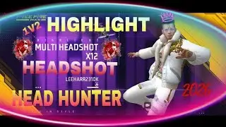Free Fire Headshot King 👑 | Short & Clean Gameplay Headhunter 