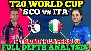 SCO VS ITA DREAM11 team | SCOTLAND vs ITALY DREAM11 PREDICTION | T20 WORLD CUP 2026