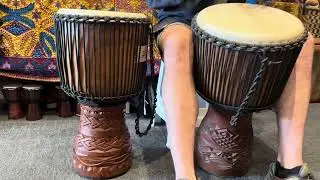 Primo Series Djembe - Ghost and 2nd Grade - Paradise