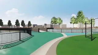 VR-Waterplein de Waluwe in Zaltbommel