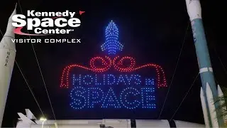 Holidays in Space Drone Show | Kennedy Space Center 2025