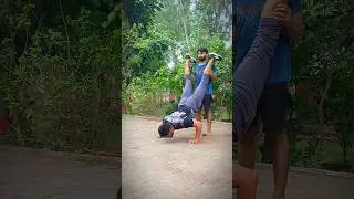 &ldquo;Boy Hold Legs While I Push-Up | Desi Strength Test 💪🔥&rdquo;#fullbodyworkout #viralvideo #ytshorts