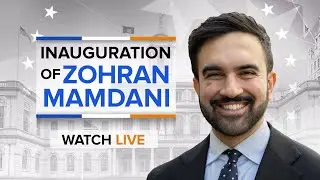 LIVE | Zohran Mamdani's inauguration ceremony