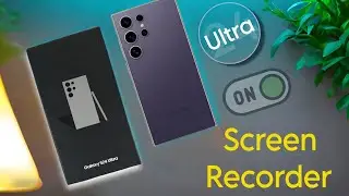 Samsung Galaxy S24 Ultra Start Screen Recording | How to Screen Record in Samsung S24 Ultra