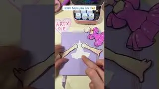 ⏪ Reverse Play 🌸 Dandy's World - 🎀POPPY💕part 2✨DIY Movable Doll 🫠🌈