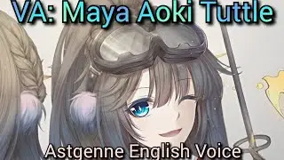 Astgenne English Voice. ALL Voicelines (E2 + Max Trust) | Arknights