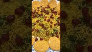 Street Style Dahi Papdi Chaat Platter 😋 Crispy & Creamy at Home #Chaat #StreetFood