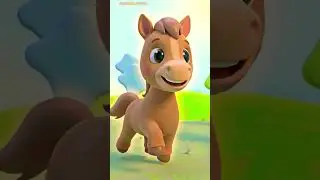 Harry Horse Loves Colors! 🐴🎨 | English Poem for Kids | Kids Rhymes Shorts