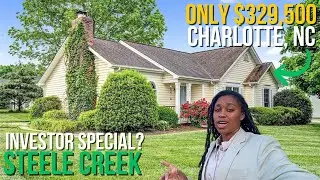 Is this $329,500 Charlotte home an investor special or just a fixer-upper? FULL HOME TOUR