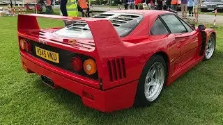 Выставка классических автомобилей в Лимерике 2017 &mdash; F40 и редкий Ferrari 365 &mdash; Stavros969