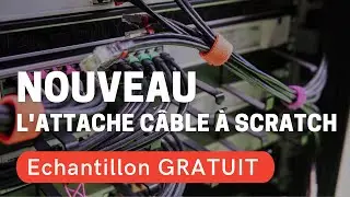 Le nouvel attache c&acirc;bles (&eacute;chantillon GRATUIT) | Attachez facilement vos c&acirc;bles avec ID -SCRATCH