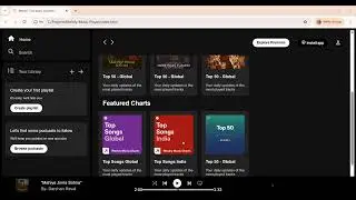 Melofy - Music Player UI Design Using Only HTML & CSS | Frontend Project