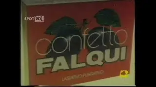 FALQUI CONFETTO CON BARBARA BOUCHET (1990) Spot Anni 90