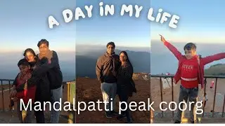 Andhere Se Sunrise Tak | Mandalpatti Peak Coorg Jeep Ride & Family Vlog