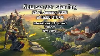 New Travian Community Promo video - International x10 - Starting 26th of January 2026