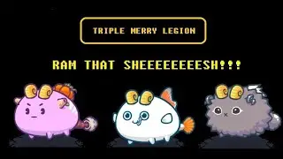 RAM | Triple Merry Legion vs BMP (Axie Kiss/Hare Mech + Eggbomb/Blackmail Bird)