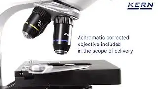 Elegant & impressive - compound microscope for schools, training & laboratories | KERN OBE-12&bull;13