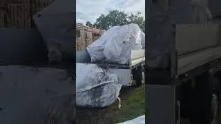 Lastning av stors&auml;ck mellan regnet