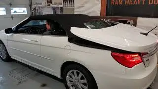 2012 Chrysler 200 Convertible Top