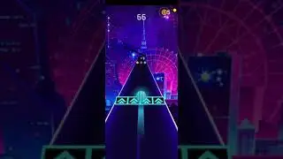 Piano edm dancing road