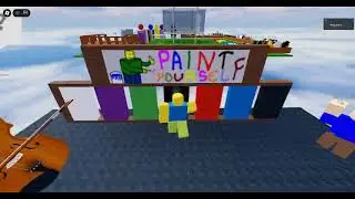 Roblox Game where you jump through Paintings(violin painting/bart quest)