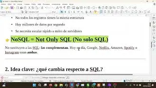 PRYC.2.B.2.2. Introducci&oacute;n a las bases de datos NoSQL PyC 2 Bachillerato IES Monterroso