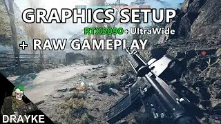 BF6 Auto config graphics then my NVC tweaks Raw gameplay RTX5090 + Ultrawide | #battlefield6
