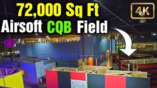 This CQB Field is HUGE 😅 ( MK Airsoft Clarkburg ) 