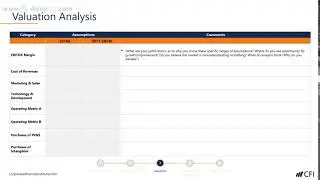 IB Pitchbook Valuation Analysis