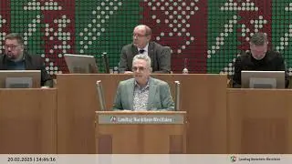 Ausbau von Windindustrieanlagen stoppen? Rede von Dr. Volkhard Wille am 20.02.2025