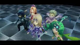 Final Fantasy IV 3D - Golbez and FusoYa vs Zemus - Kain's true power  - Final Battle against Zeromus