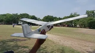 Rc plane with coreless motor , flight video