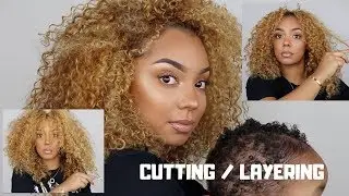 LOOK HOW MUCH VOLUME I GOT FROM CUTTING MY HAIR !!!
