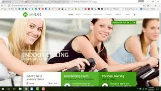 Wordpress website for Gym management system