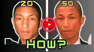Pharrell Williams (50) Skincare Routine [ Anti Aging Secrets]