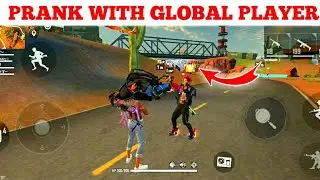 PRANK WITH GRANDMASTER PLAYER // FREE FIRE BEST PRANK VIDEO // GAMING DEBJIT //