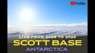 Live Transition from 2025 to 2026 at Scott Base Antarctica  |  JC Photography NZ