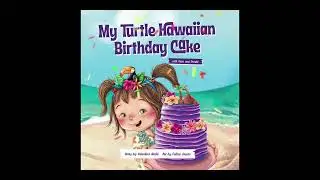 My Turtle Hawaiian Birthday Cake
