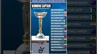 Every U19 World Cup Winning Captain Since 1988! 🏆#shortsfeed #u19worldcup2026 #odicricket