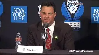 Sean Miller Press Conference Pac-12 Tourney Championship Highlights